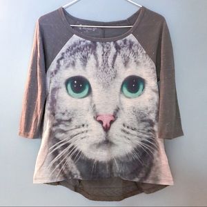Mudd cat shirt